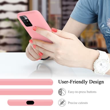 Xiaomi RedMi 10 Skal Fodral Case (Rosa)