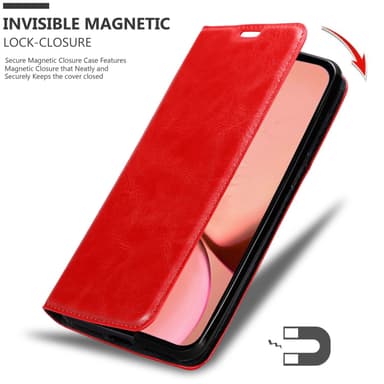 iPhone 13 MINI Skal Fodral Case (Röd)