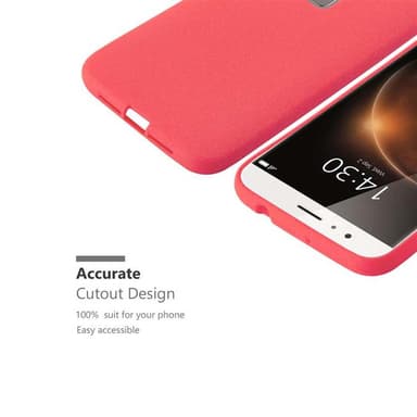 Skal Huawei ASCEND G7 PLUS / G8 / GX8 Fodral Case (Röd)
