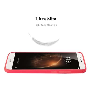 Skal Huawei ASCEND G7 PLUS / G8 / GX8 Fodral Case (Röd)