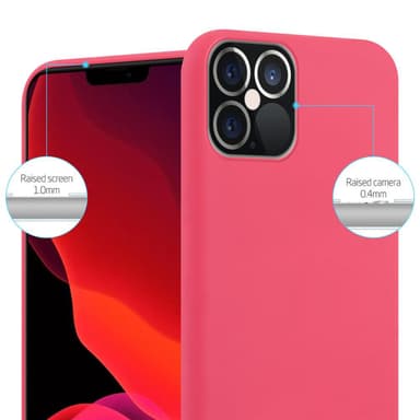 Skal iPhone 12 PRO MAX Fodral Case (Röd)
