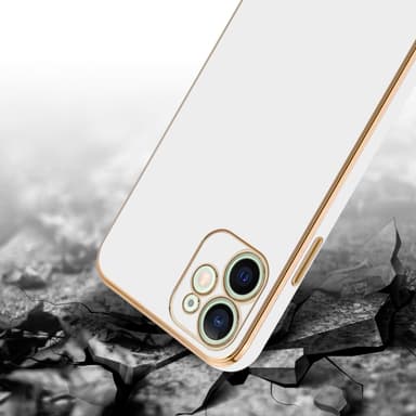 iPhone 12 MINI Skal Fodral Case (Vit)