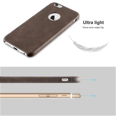 iPhone 6 / 6S Skal Fodral Case (Brun)