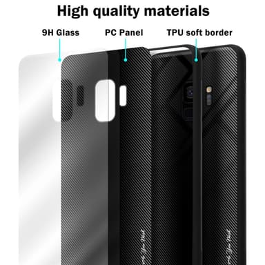 Samsung Galaxy S9 Skal Fodral Case (Svart)