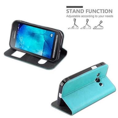 Samsung Galaxy XCover 3 Plånboksfodral Skal (Turkos)