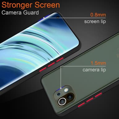 Xiaomi Mi 11 5G Skal Fodral Case (Transparent)