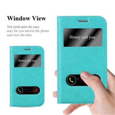 Samsung Galaxy XCover 3 Plånboksfodral Skal (Turkos)