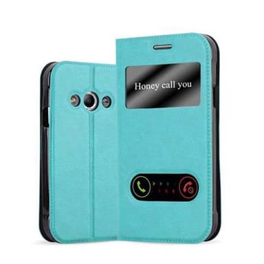 Samsung Galaxy XCover 3 Plånboksfodral Skal (Turkos)
