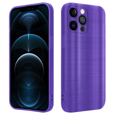 iPhone 12 PRO Skal Fodral Case (Lila)