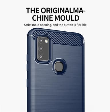 Samsung Galaxy M51 Skal Fodral Case (Blå)