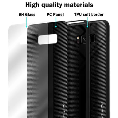 Samsung Galaxy S8 Skal Fodral Case (Svart)