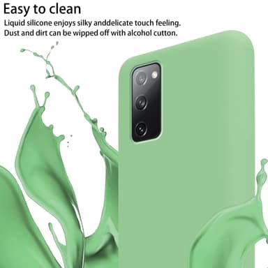 Samsung Galaxy S20 FE Skal Fodral Kedja (Grön)