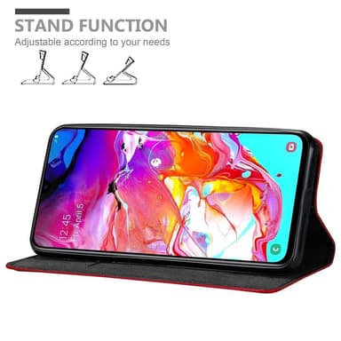 Samsung Galaxy A70 / A70s Skal Fodral Case (Röd)