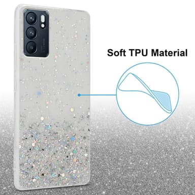 Oppo Reno6 5G Skal Fodral Case (Genomskinlig)