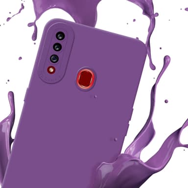Samsung Galaxy A20s Skal Fodral Case (Lila)