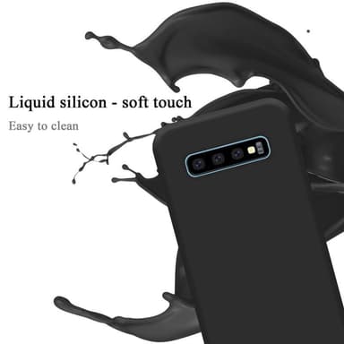 Samsung Galaxy S10 PLUS Skal Fodral Case (Svart)