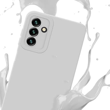 Samsung Galaxy A13 5G Skal Fodral Case (Vit)