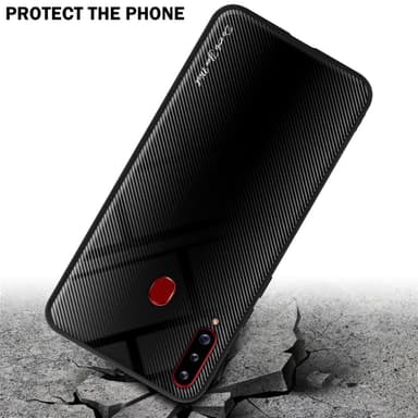 Samsung Galaxy A20s Skal Fodral Case (Svart)