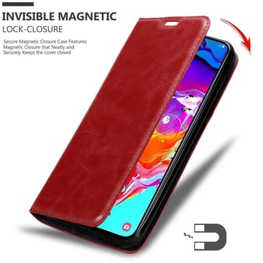 Samsung Galaxy A70 / A70s Skal Fodral Case (Röd)