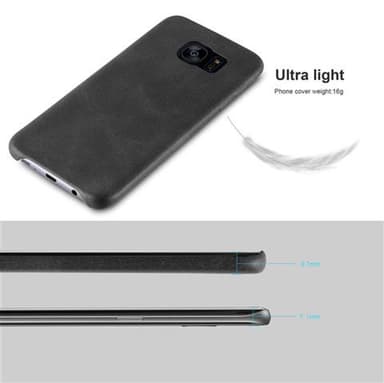 Samsung Galaxy S7 EDGE Skal Fodral Case (Svart)