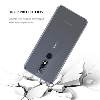 Nokia 7.1 Skal Fodral Case (Transparent)