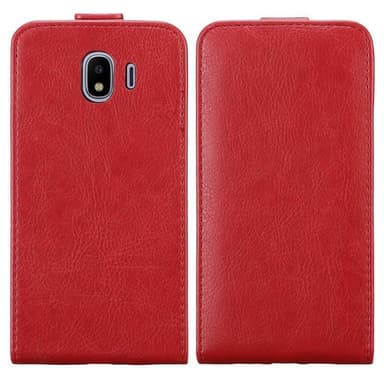 Samsung Galaxy J4 2018 Flipfodral Skal (Röd)