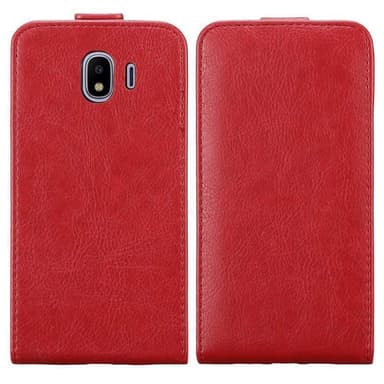 Samsung Galaxy J4 2018 Flipfodral Skal (Röd)