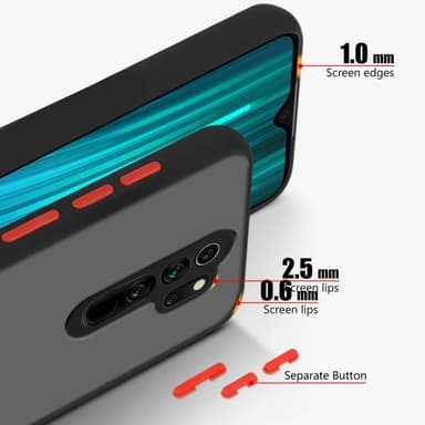 Xiaomi RedMi NOTE 8 PRO Skal Fodral Case (Svart)