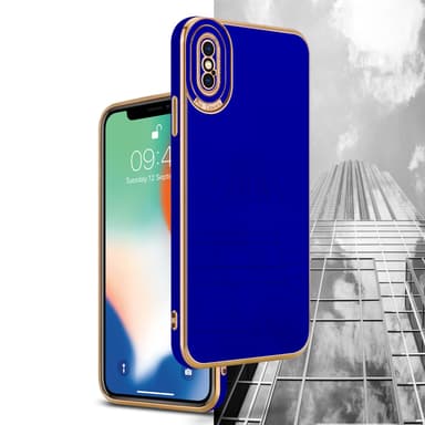 iPhone XS MAX Skal Fodral Case (Blå)