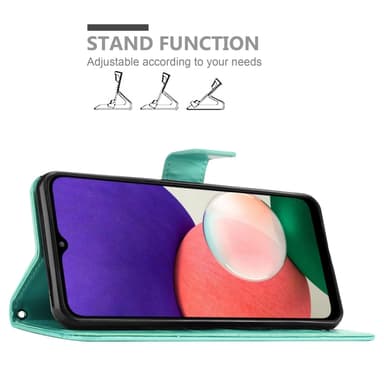 Samsung Galaxy A22 5G Plånboksfodral Skal (Turkos)