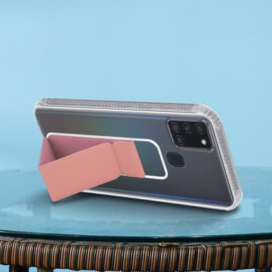 Samsung Galaxy A21s Skal Fodral Case (Rosa)