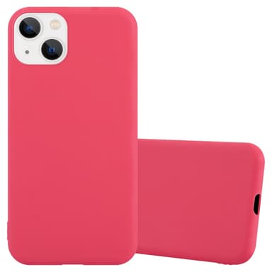 Skal iPhone 14 Fodral Case (Röd)