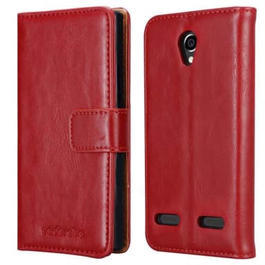 ZTE Blade L7 Plånboksfodral Skal (Röd)