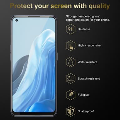 Oppo FIND X5 LITE / Reno7 5G 3x Skyddsglas Skyddsfilm