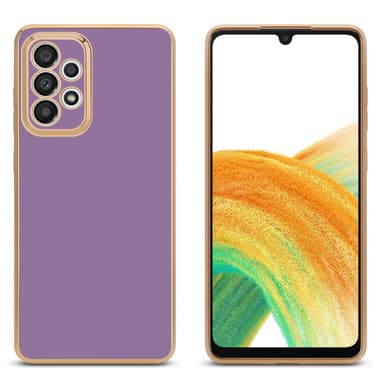 Samsung Galaxy A33 5G Skal Fodral Case (Lila)