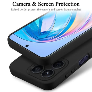 Honor x8a Skal Fodral Case (Svart)