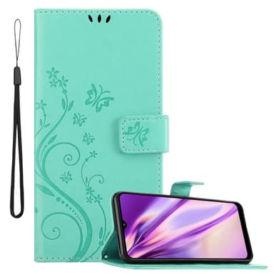 Samsung Galaxy A22 5G Plånboksfodral Skal (Turkos)