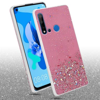 Huawei NOVA 5i / P20 LITE 2019 Skal Fodral Case (Rose)