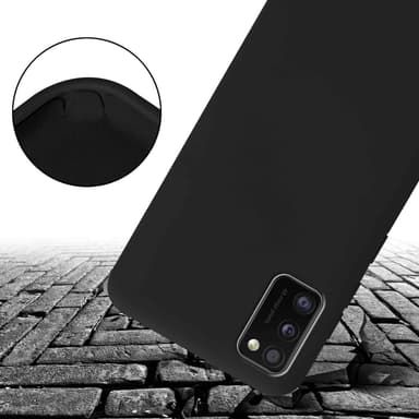 Samsung Galaxy A51 4G / M40s Skal Fodral Kedja (Svart)