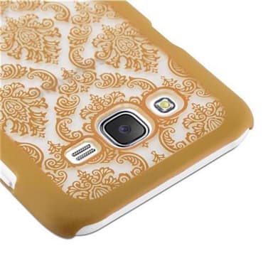 Samsung Galaxy J5 2015 Skal Fodral Case (Guld)