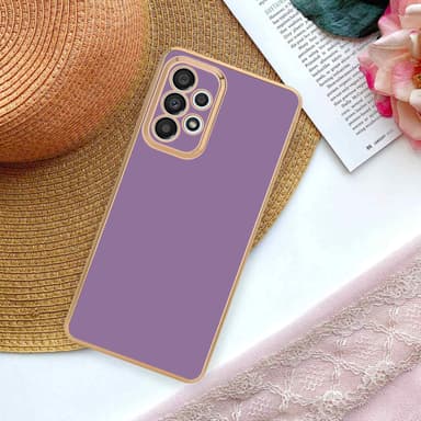 Samsung Galaxy A33 5G Skal Fodral Case (Lila)