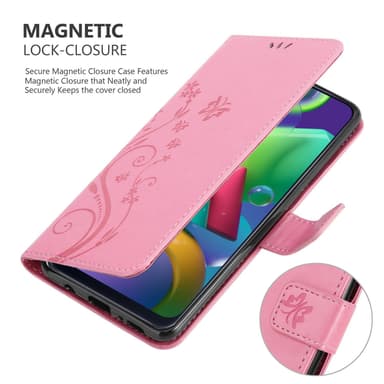 Samsung Galaxy M31 Plånboksfodral Skal (Rosa)
