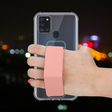 Samsung Galaxy A21s Skal Fodral Case (Rosa)
