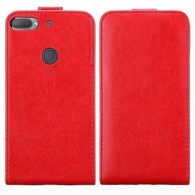 HTC Desire 12 PLUS Flipfodral Skal (Röd)