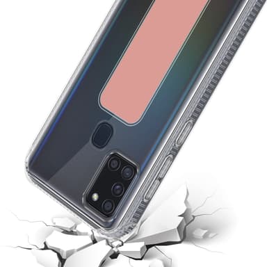 Samsung Galaxy A21s Skal Fodral Case (Rosa)