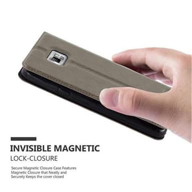 Samsung Galaxy S2 / S2 PLUS Plånboksfodral Skal (Brun)