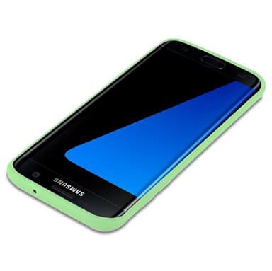 Skal Samsung Galaxy S7 EDGE Fodral Case (Grön)