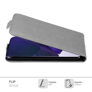 Samsung Galaxy NOTE 20 ULTRA Flipfodral Skal (Grå)