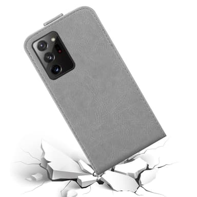Samsung Galaxy NOTE 20 ULTRA Flipfodral Skal (Grå)