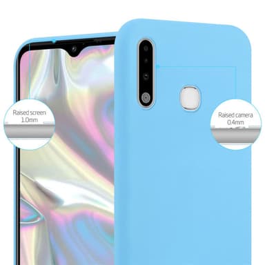 Skal Samsung Galaxy A70e Fodral Case (Blå)